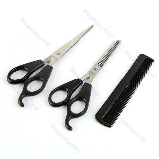   Thinning Hairdressing Shears Scissors Comb Set Barber Tool