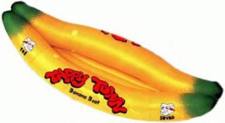 BANANA BOAT FLOAT BY SEVYLOR UNIQUE BRIGHT COLORFUL FUN FLOAT NEW IN 
