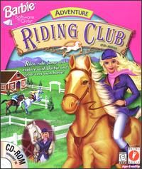 Barbie Riding Club Manual PC CD Care for Horses Game