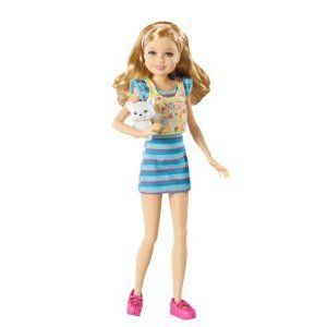 Barbie Sisters Stacie Doll and Pet New Accessories Dolls Games Toys 
