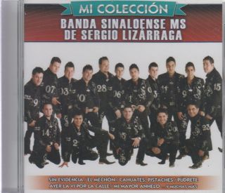 Banda Sinaloense MS de Sergio Lizarraga CD New MI Coleccion 18 