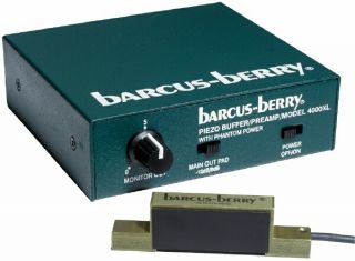 New Genuine Barcus Berry 4000 Planar Wave Piano Harp Transducer Pickup 