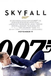 Skyfall Movie Poster 2 Sided Original Final 27x40 James Bond Daniel 