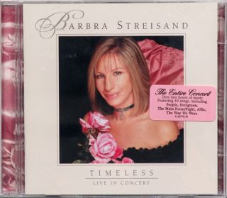 Barbra Streisand Timeless Live in Concert 2 CDs 2000 074646377826 