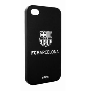 Barcelona Back Case Cover iPhone 4 4S Black Official Screen Protector 