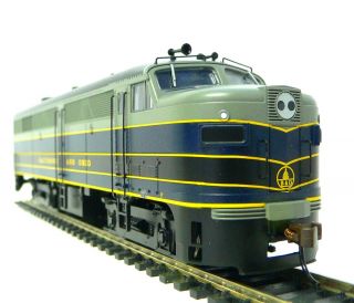 HO Scale Model Railroad Trains Layout Bachmann Baltimore Ohio FA2 DCC 
