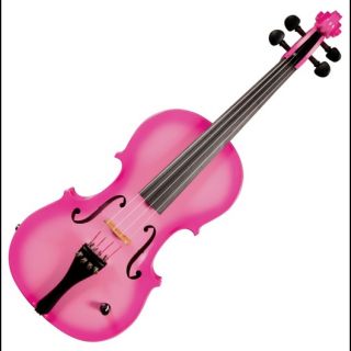 New Barcus Berry Bar aep Vibrato Passion Pink Acoustic Electric Violin 