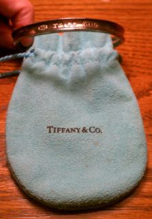 Tiffany Co Bangle Bracelet Sterling Silver 100 Real