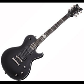 New Schecter Blackjack SLS Solo 6 Satin Black Active Electric Guitar w 