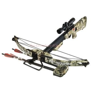 pse 150lbs crossfire crossbow with 4x32 scope