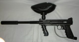   98 Paintball Gun Used Tippman with 14 Carbon Fiber Barrel