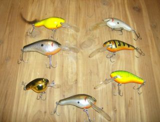 Bagley Bagleys Lot of 7 Seven Lures