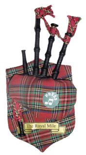  Gift Scotland Tartan Musical Clan Magnet Bagpipes Royal Mile