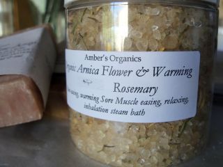 Organic Arnica Warming Rosemary Pain Muscle Spa