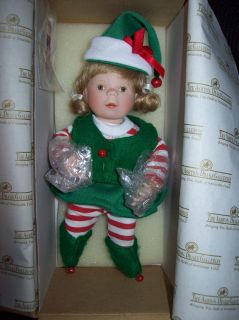 Ashton Drake Kathy Barry Hippensteel Doll Christmas Wish List w COA 
