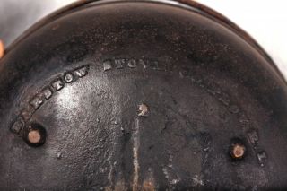L246 Antique RARE Barstow Stove Co Cast Iron Stew Pot w Handle 1800s 