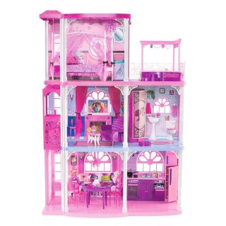 Mattel Barbie Doll 3 Story HUGE Town House Townhouse Dream House 