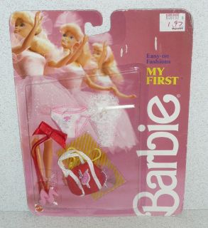 Mattel Barbie Doll My First Barbie Easy on Fashion NRFC 1987