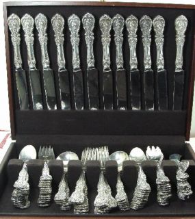 FRANCIS I Sterling Silver PLACE SERVICE For 12x8, 96 Pieces, No 