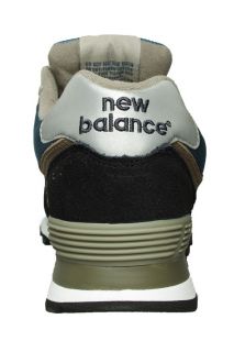 New Balance Mens Sneakers M574JN Classics Navy Teal Grey Suede Sz 12 M 