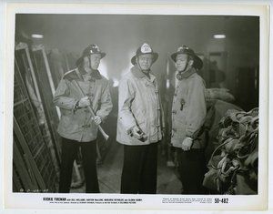 Movie Still~Barton MacLane~Rookie Fireman (1950) photo