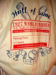 Baseball New York Yankees 1927 World Series Jacket Nice