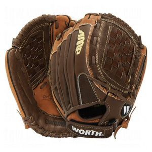 Worth LHT Amp SP Glove AMP130 13in Brown Baseball Softball