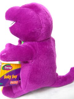 New 9  Barney Plush Doll Can Sing I Love You Song