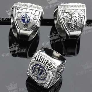 2011 NBA Basketball Dallas Maverick Championship Replica Ring US9 Gift 