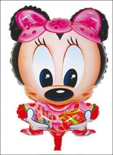   Happy Birthday Party Baby Shower Balloon Disney Mickey Free SH