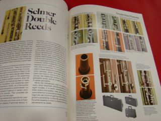 Original Vintage 1971 Selmer Band Instrument Catalog