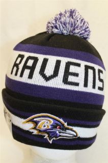 Baltimore Ravens NFL New Era Knit Stocking Hat Cap Beani The JAKE3 