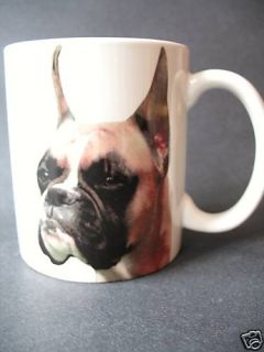 Boxer Dog Coffee Mug Encore Cup EUC Barbara Augello
