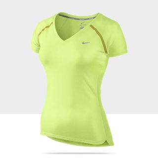 Nike Tailwind Short Sleeve V Neck Camiseta de running   Mujer
