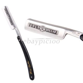 Barber Cut Throat Steel Blade Straight Edge Shaving Razor Shave