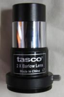 Tasco 2X Telescope Coated Eyepiece Barlow Lens w T Thread