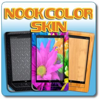 Skin Decal Cover for Barnes Noble Nook Color Protective Skins Pick 1 