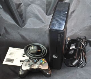 Microsoft Xbox 360 Slim Latest 250 GB Blk Console Model 1439 Bundle 