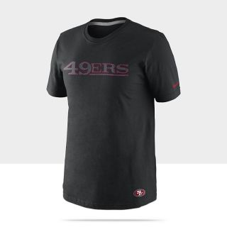 Nike Speed Wordmark NFL 49ers Mens T Shirt 486435_010_A