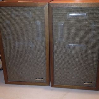 Vintage Realistic Electrostat 2 A Speakers RARE Pair Tested Working 