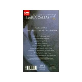 70 CD Maria Callas The Complete Studio Recordings Neu