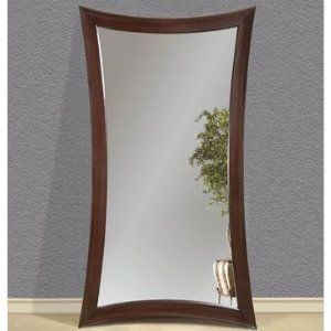   Concave Merlot Leaner Mirror by Bassett Mirror M2464 New