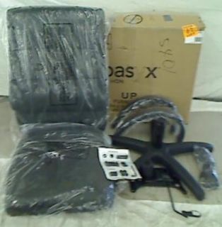 Basyx VL691SP11 VL690 Series Executive High Back Leather Chair, Black 