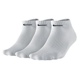 Nike Dri FIT Half Cushion No Show Kids Socks Large 3 Pair SX3559_101_A 