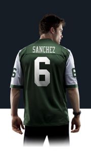   Jets Mark Sanchez Mens Football Home Game Jersey 468963_323_B_BODY