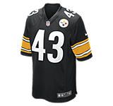 NFL Pittsburgh Steelers Troy Polamalu Mens Football Home Game Jersey 