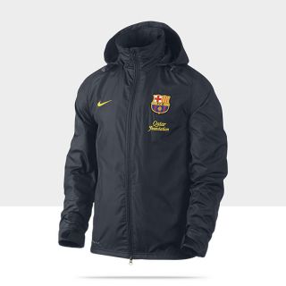  FC Barcelona Storm FIT 1 Mens Football Rain Jacket