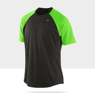 Nike Dri FIT UV Miler Short Sleeve Mens Running Shirt 404650_367_A