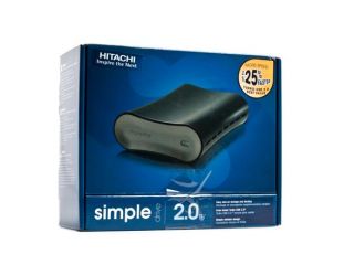 SimpleDrive 2TB Turbo USB 2.0 External Hard Drive