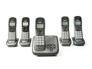 Uniden DCT1480 5AM DECT 6.0 Cordless Phone with CID 5 Handsets 